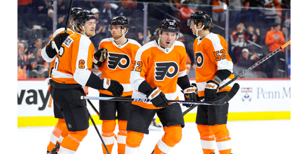 Sedmizápasová vítězná série Florida Panthers končí s Philadelphií Flyers